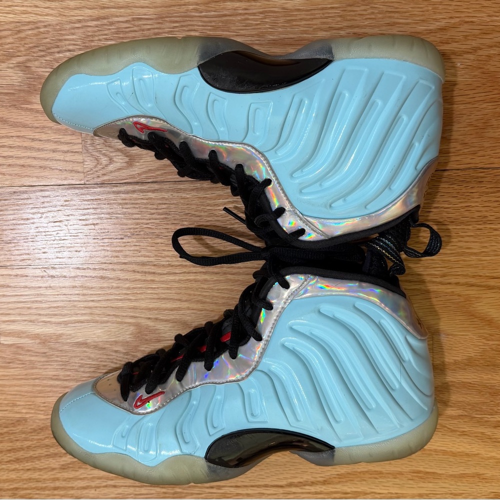 NIKE Little Posite One Mixtape PS Kids Athletic Sneakers Size 4Y